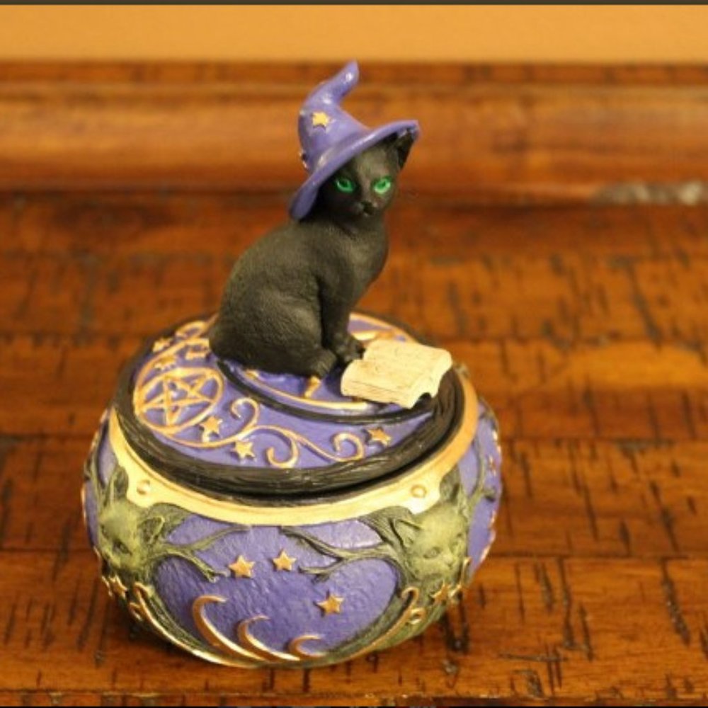 Magickal Cat Jewelry box